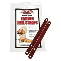 Weaver Equine Heel Straps, Burgundy Latigo Leather, 30-0695, Burgundy, Average