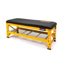 DEWALT Garage Bench with Wire Grid Storage Shelf, 41563