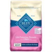 Blue Small Breed Adult Chicken & Brown Rice Recipe, 800188, 15 LB Bag