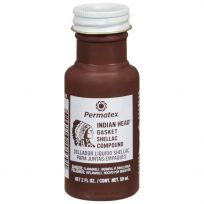 Permatex Gasket Shellac Compound, 20539, 2 OZ