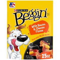 PURINA Beggin Soft Dog Treats with Bacon & Cheese Flavor, 25 OZ