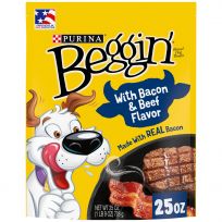 PURINA Beggin Chew Dog Treats with Bacon & Beef Flavor, 25 OZ