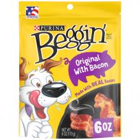 PURINA Beggin Chew Dog Treats Original with Bacon, 6 OZ