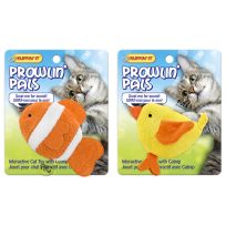 Ruffin' It Cat Toy Prowlin' Pals Asst., 7N32060