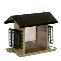 More Birds Large Hopper w/ Suet Holders, 38111