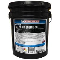 Harvest King All Fleet HD Engine Oil, SAE 30, HK051, 5 Gallon
