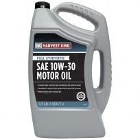 Harvest King Full Synthetic Motor Oil, SAE 10W-30, HK074, 1.25 Gallon