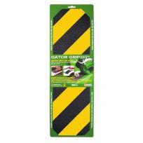 Lifesafe Anti-Slip Safety Grit Strip, Yellow / Black, 6 IN x 21 FT, RE630YB
