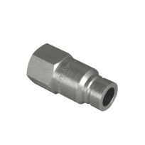 Apache Quick Disconnect Flat Face Male Tip Female Pipe Thread Skid Steer Coupler (FFE4914), 1/2 IN x 1/2 IN, 39040696