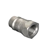 Apache Quick Disconnect ISO Male Tip Female Pipe Thread Poppet Valve Hydraulic (S714P), 1/2 IN x 1/2 IN, 39041060