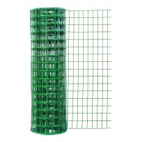 Garden Craft Vinyl Garden Fence with 2 IN x 3 IN Openings, Green, 24 IN x 50 FT, 22450