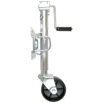 Valley Industries Side Wind Wheel Marine Trailer Jack - 10 IN Lift, 1,200 lB Capacity, TJ-06-01K