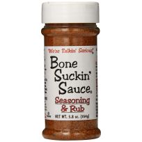 Bone Suckin' Sauce Bone Suckin' Rub, BS00100-BP, 5.8 OZ