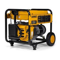 DEWALT 6,500-Watt Gasoline Powered Manual Start Portable Generator with Idle Control, PMC166500