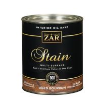 Zar Interior Oil Base Stain, 11512, Aged Bourbon, 1 Quart