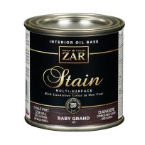 Zar Interior Oil Base Stain, 12106, Baby Grand, 1/2 Pint