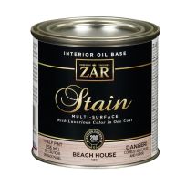 Zar Interior Oil Base Stain, 13906, Beach House, 1/2 Pint