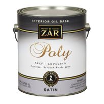 Zar Interior Oil Base Polyurethane, Satin, 32913, 1 Gallon