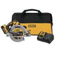 DEWALT Cordless Circular Saw - Kit, 20V MAX 7-1/4 IN, DCS570P1