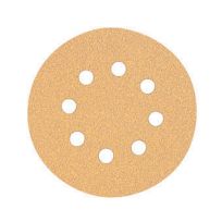 DEWALT 8 Hole Assorted Grit Hook and Loop Random Orbit Sandpaper, 5 IN, 5-Pack, DW4307