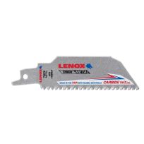 Lenox Lazer Carbide Tipped Reciprocating Saw Blade, 4 IN, 8 TPI, 2014212