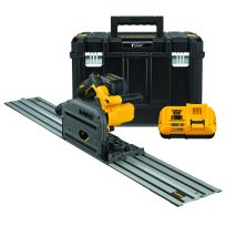 DEWALT FLEXVOLT Cordless Tracksaw Kit with Track, 59 IN, 6-1/2 IN, 60V MAX, DCS520ST1