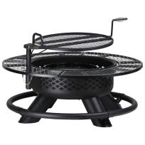 Gogodesign Texas BBQ Fire Pit Grill, 2A-OC002