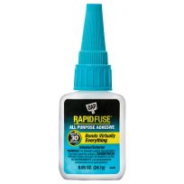 DAP RapidFuse All Purpose Adhesive, 7079800155, Clear, 0.85 OZ