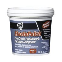 DAP Elastopatch Smooth Flexible Patching Compound, 7079812278, White, 32 OZ