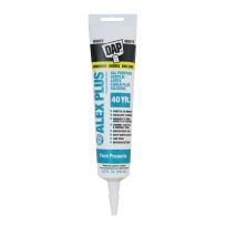 DAP Alex Plus All Purpose Acrylic Latex Caulk Plus Silicone, 7079818128, White, 5.5 OZ