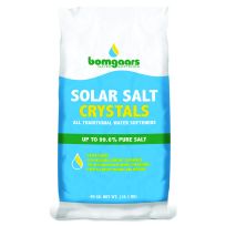 Bomgaars Water Softener Solar Salt Crystals, 2646198, 40 LB