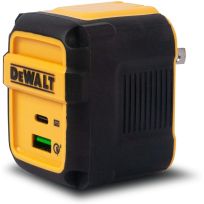 DEWALT 2-Port Worksite USB Charger, 50 Watts, 131 0851 DW2