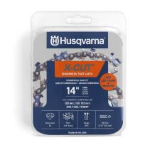 Husqvarna S93G 14 IN X-Cut Chainsaw Chain - 3/8 IN Pitch, .050 IN Gauge, 597469552