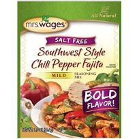 Mrs. Wages Southwest Style Chili Pepper Fajita Seasoning Mix, W822-H7425, 1 OZ
