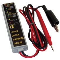 Shoreline Marine LED Battery Tester, 12 Volt, 52070