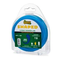 Grass Gator Shaped Trimmer Line, .065 Diameter, 3065L, 50 FT