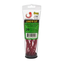 Grass Gator Pre-Cut Round Trimmer Line, .130, 20-Pack, 8020, 6 IN