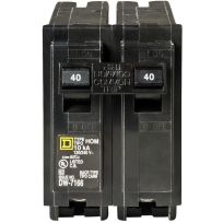 Square D Homeline Circuit Breaker 2-Pole, 40A, 120 / 240 V, 10 kA, HOM240CP