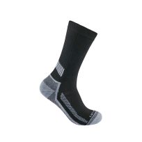 Carhartt Force Lightweight Crew Sock, 3-Pack, SC4223, Black, Large