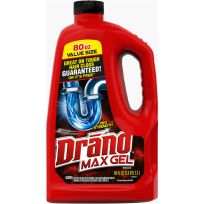 Drano Max Gel Drain Clog Remover, 40109, 80 OZ