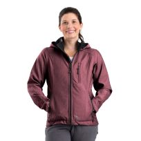 Berne Apparel Women's Softshell Hooded Jacket