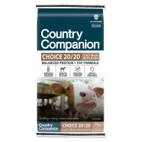 Country Companion 20 /20 Choice Milk Replacer, CC010, 25 LB Bag