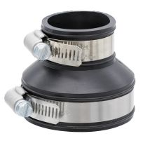 Fernco 1-1/2 IN x 2 IN Flexible PVC Drain & Trap Connector, PDTC215