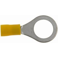 Dorman 12-10 Gauge Ring Terminal, 1/2 IN, Yellow, 5-Pack, 85518