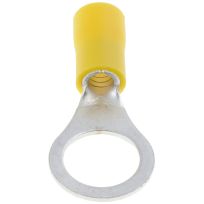 Dorman 12-10 Gauge Ring Terminal, 3/8 IN, Yellow, 11-Pack, 85417