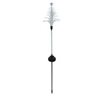 Alpine Solar Fiber Optic Tree with Motion LEDs, QLP212BB