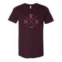 Homeplace Apparel Men's Minnesota Logo Short Sleeve T-Shirt