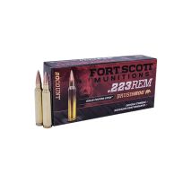 Fort Scott Munitions 223 Rem 55 Grain Centerfire Rifle Ammunition, 223-055-SCV