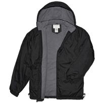 Victory Sportswear Men's Fleece-Lined Polyester Jacket with Hood