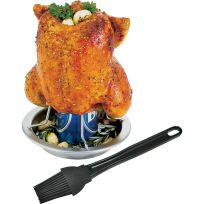 GrillPro Stainless Steel Chicken Roaster, 41333